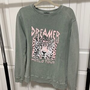 Dreamer Graphic Sweatshirt - Green